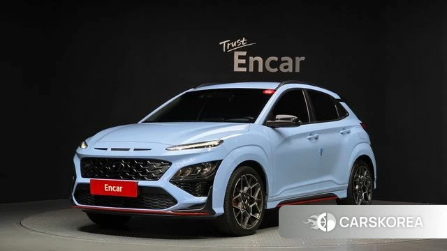 Hyundai The New Kona 2021 Небесно-голубой из Кореи