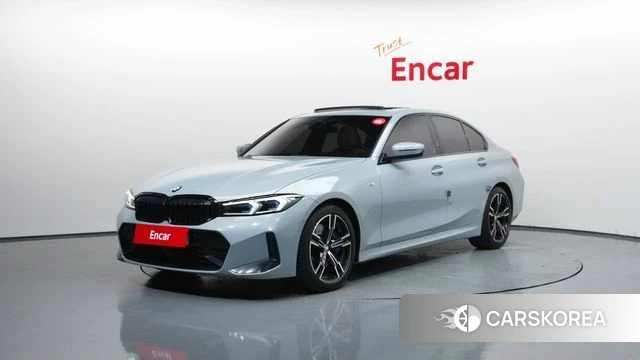 BMW 3 Series (G20) 2023 Серебристо-серый из Кореи