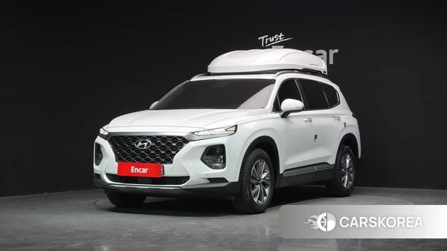 Hyundai Santa Fe TM 2020 Белый из Кореи