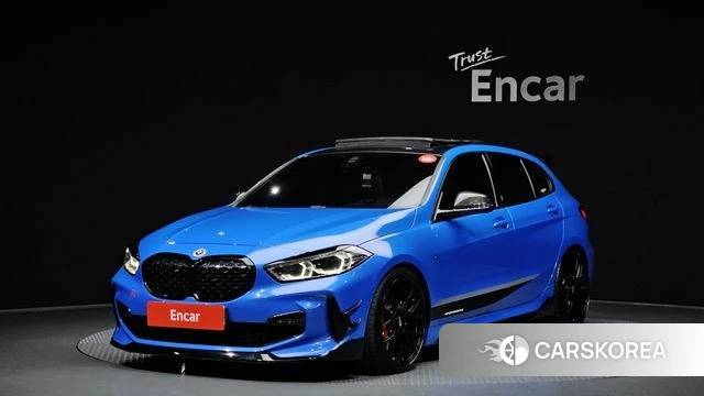 BMW 1 Series (F40) 2021 Синий из Кореи