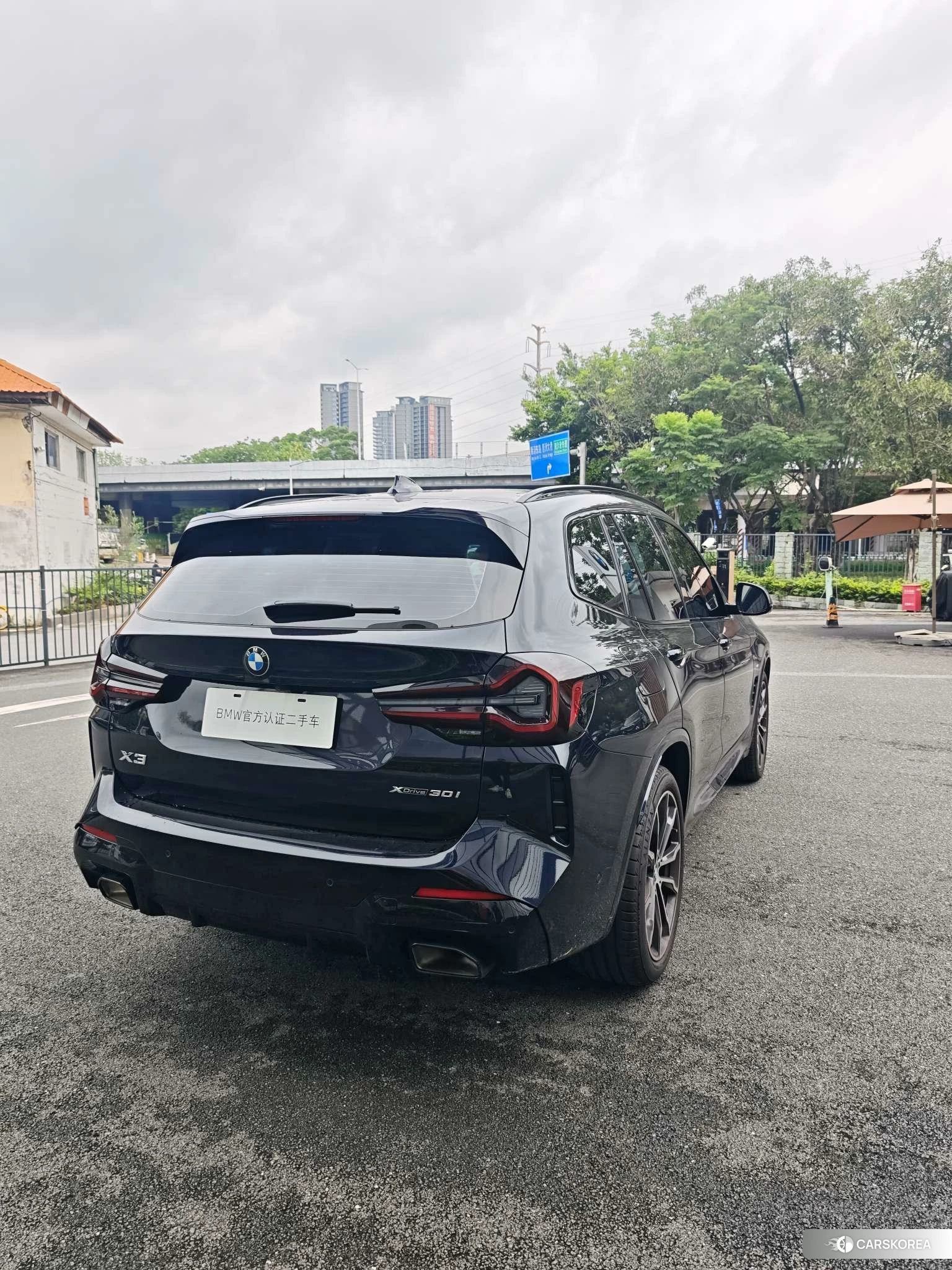 BMW X3 2023 Черный из Китая