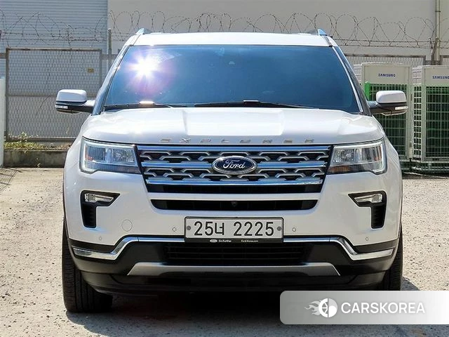 Ford Explorer 2018 Белый из Кореи