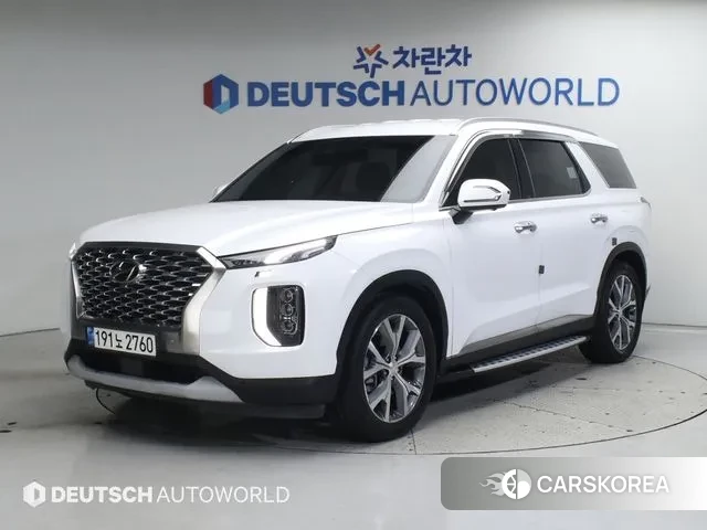 Hyundai Palisade 2022 Белый из Кореи