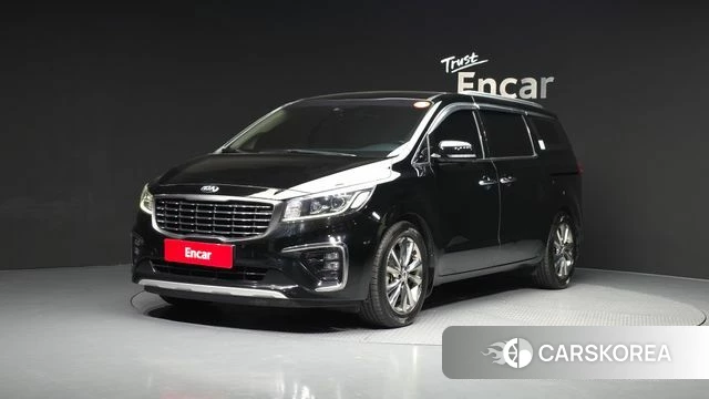 Kia The New Carnival 2018 Черный из Кореи