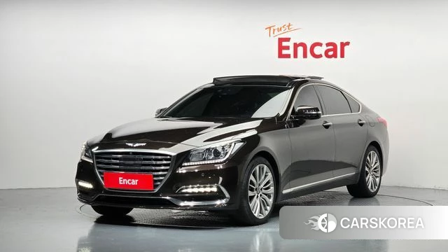Genesis G80 2018 Коричневый из Кореи