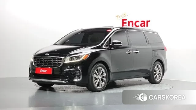 Kia The New Carnival 2018 Черный из Кореи