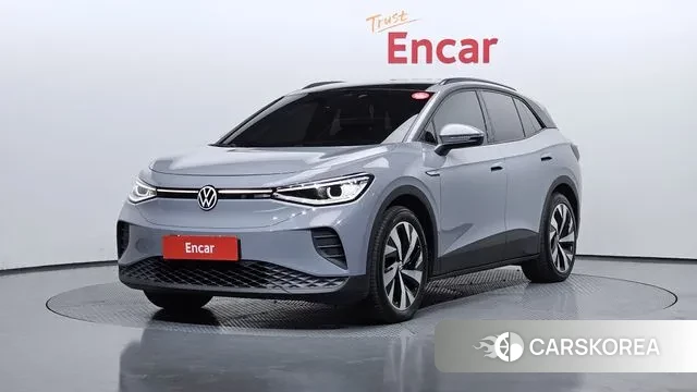 Volkswagen ID.4 2023 Серебристо-серый из Кореи
