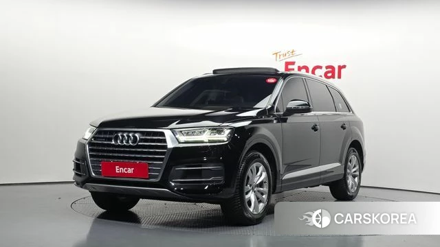 Audi Q7 (4M) 2019 Черный из Кореи