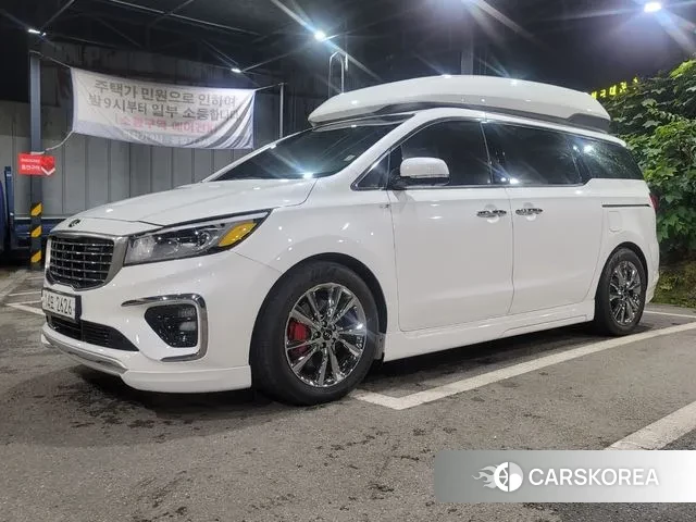 Kia The New Carnival 2018 Белый из Кореи