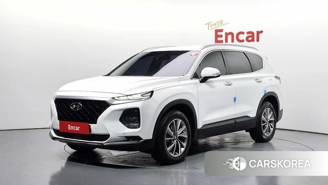 Hyundai Santa Fe TM 2018 Белый из Кореи