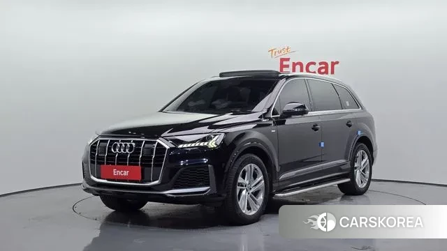 Audi Q7 (4M) 2020 Черный из Кореи