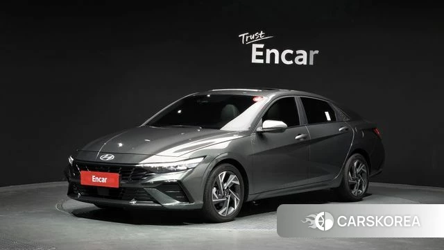 Hyundai The New Avante (CN7) 2023 Серый из Кореи