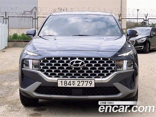Hyundai The New Santa Fe 2020 Синий из Кореи