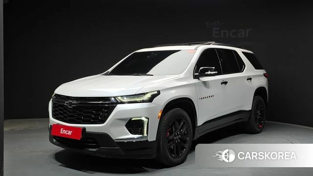 Chevrolet (GM Daewoo) Traverse 2023 Белый из Кореи