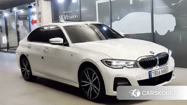 BMW 3 Series (G20) 2021 Белый из Кореи
