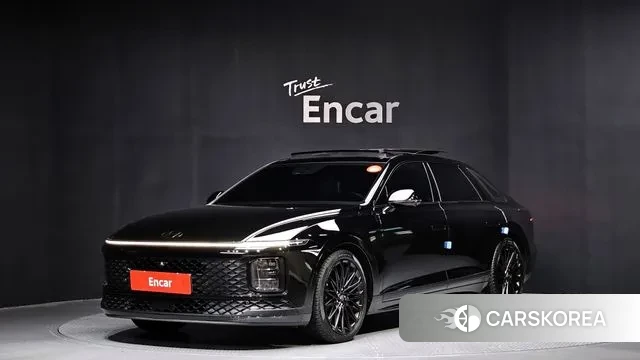 Hyundai Grandeur Hybrid (GN7) 2023 Черный из Кореи