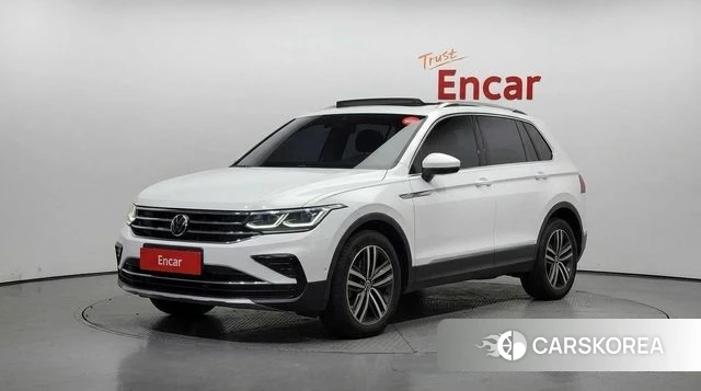 Volkswagen Tiguan second Generation 2022 Белый из Кореи