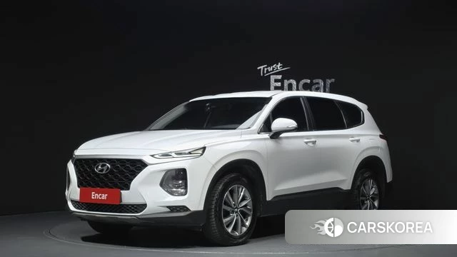Hyundai Santa Fe TM 2018 Белый из Кореи