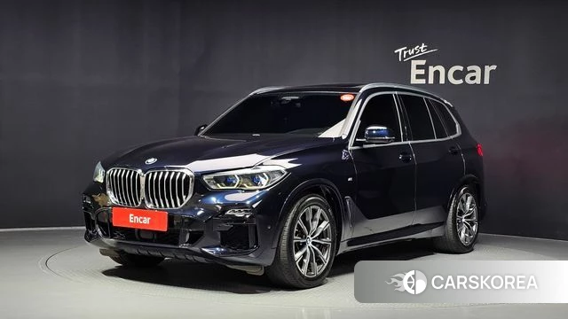 BMW X5 (G05) 2021 Черный из Кореи