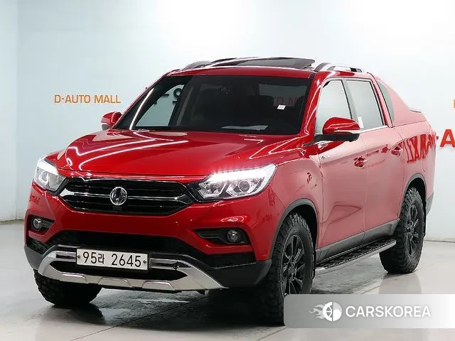 Ssangyong Rexton Sports 2018 Красный из Кореи