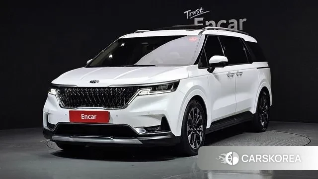 Kia Carnival 4th generation 2020 Белый из Кореи