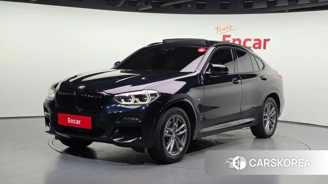 BMW X4 (G02) 2019 Синий из Кореи