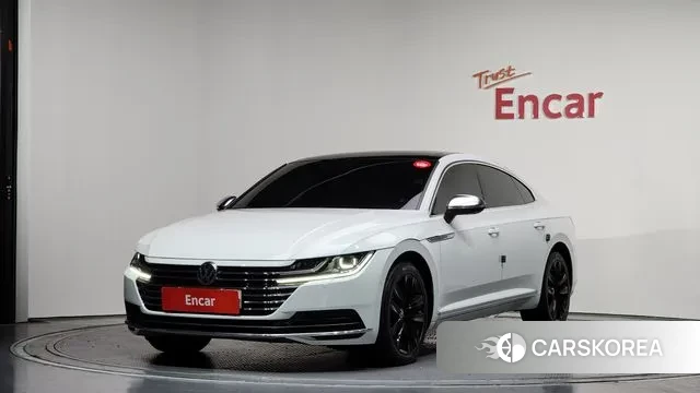 Volkswagen Arteon 2019 Белый из Кореи