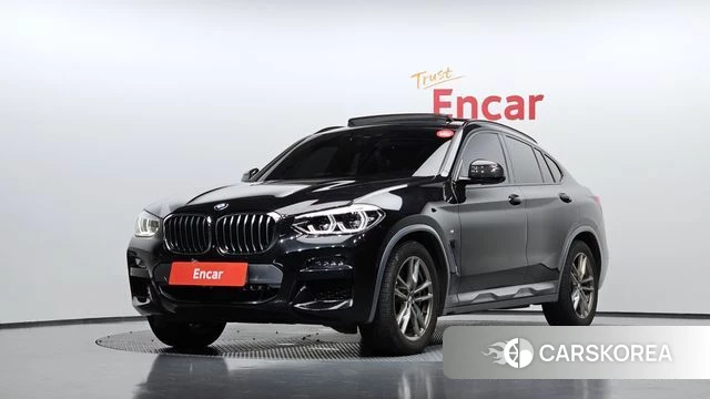 BMW X4 (G02) 2021 Черный из Кореи