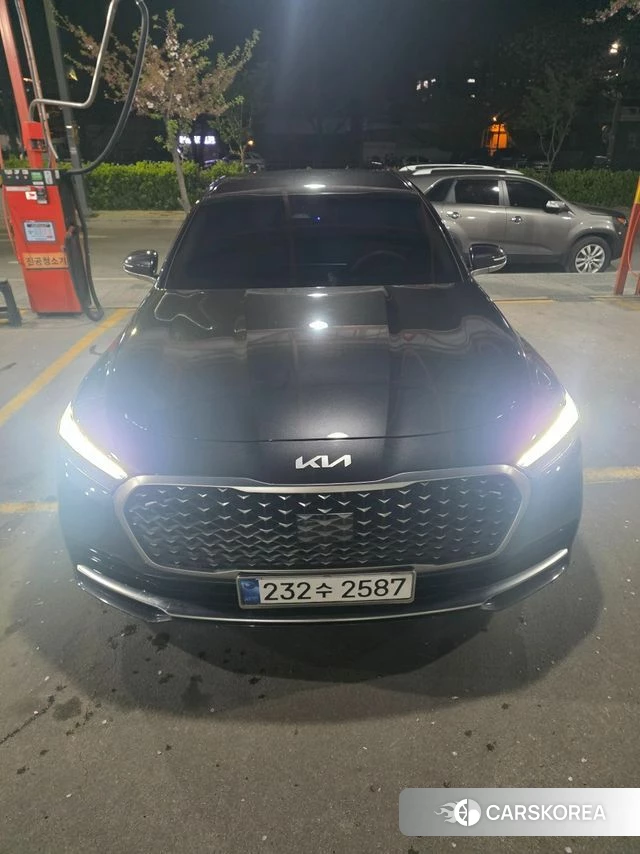 Kia The New K9 2nd generation 2023 Серый из Кореи