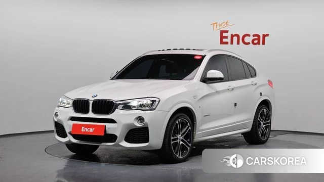 BMW X4 (F26) 2018 Белый из Кореи