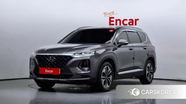 Hyundai Santa Fe TM 2019 Серый из Кореи