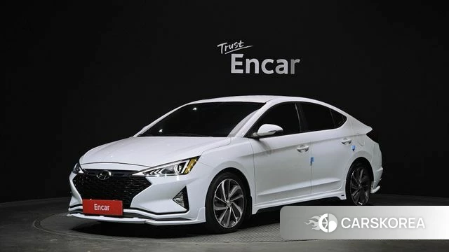 Hyundai The New Avante AD 2019 Белый из Кореи