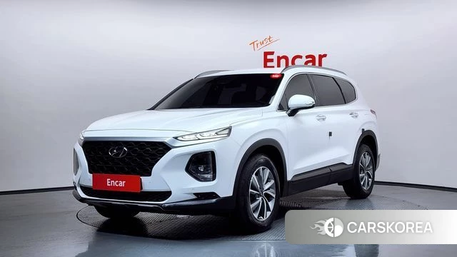 Hyundai Santa Fe TM 2019 Белый из Кореи