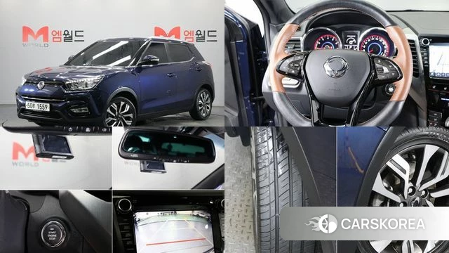 Ssangyong Tivoli Armor 2018 Синий из Кореи