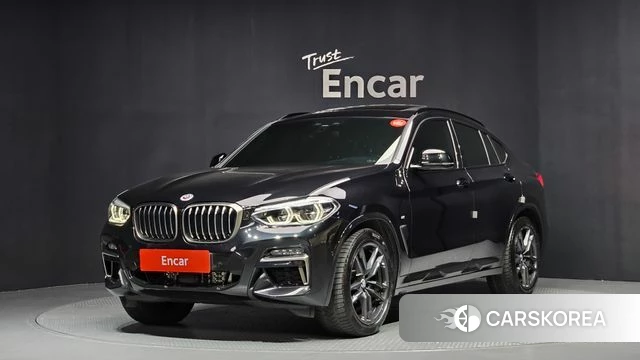 BMW X4 (G02) 2020 Черный из Кореи