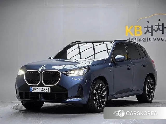 BMW X3 (G45) 2025 Синий из Кореи