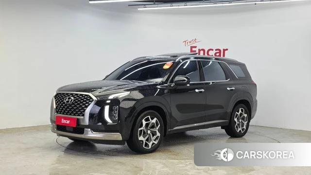 Hyundai Palisade 2022 Черный из Кореи