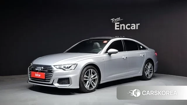 Audi A6 (C8) 2021 Серебряный из Кореи