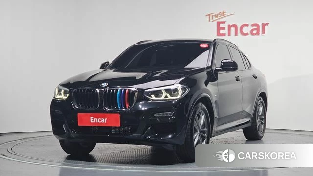 BMW X4 (G02) 2019 Черный из Кореи