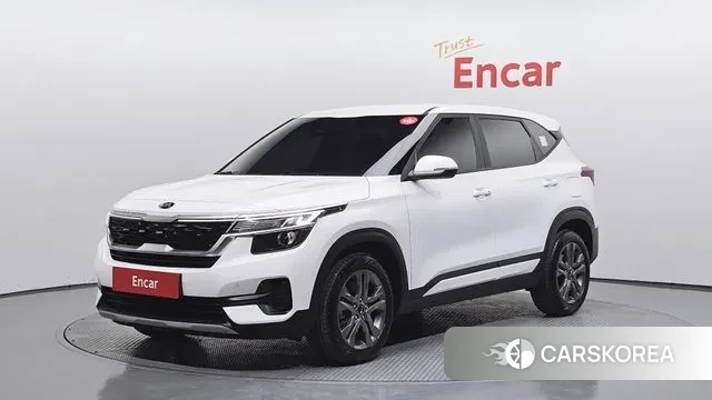 Kia Seltos 2021 Белый из Кореи