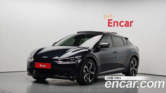 Kia EV6 2022 Синий из Кореи