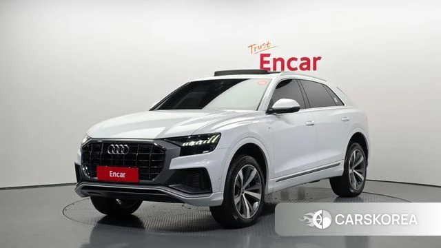 Audi Q8 (4M) 2022 Белый из Кореи