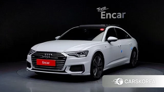 Audi A6 (C8) 2022 Белый из Кореи