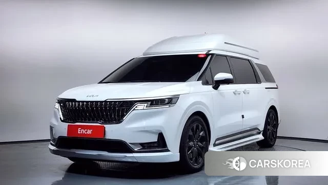 Kia Carnival 4th generation 2023 Белый из Кореи