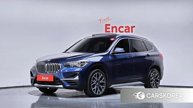 BMW X1 (F48) 2022 Синий из Кореи