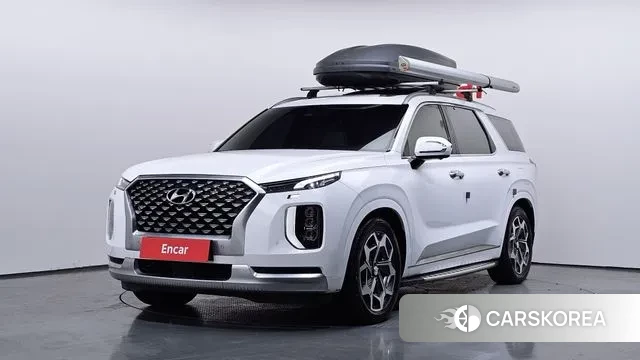 Hyundai Palisade 2021 Белый из Кореи