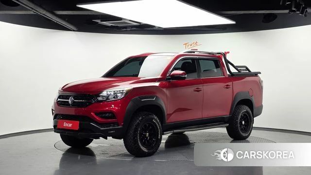 Ssangyong Rexton Sports 2018 Красный из Кореи