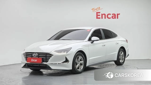 Hyundai Sonata (DN8) 2020 Белый из Кореи