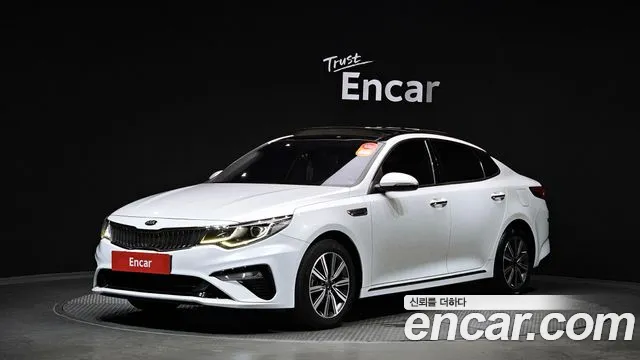 Kia The New K5 2nd generation 2018 Белый из Кореи