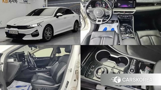 Kia K5 3rd generation 2021 Белый из Кореи